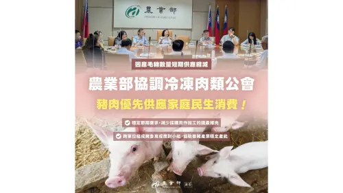 特企／豬肉貴森森農業部全力調度！專家：減緩市場波動冷鏈是關鍵
