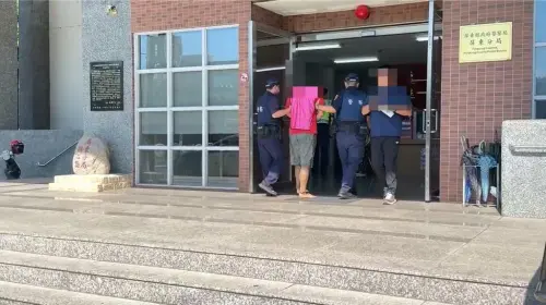 ▲砍人的吳姓男子被依殺人未遂罪嫌移送法辦。（圖／警方提供）