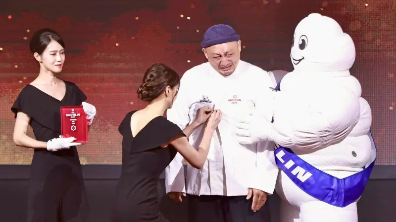 「好嶼」獲米其林3大獎！主廚李易晏爆哭：1星新進、綠星、侍酒師