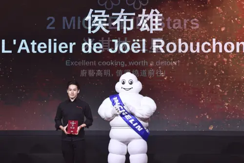 ▲米其林「最帥主廚」引直播留言區暴動，原來是侯布雄餐廳副主廚梁維維。（圖／記者吳翊緁攝）