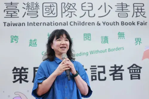 ▲文化部政務次長李靜慧表示，台灣國際兒少書展是文化部獻給下一代的新禮物，(圖／文化部提供）