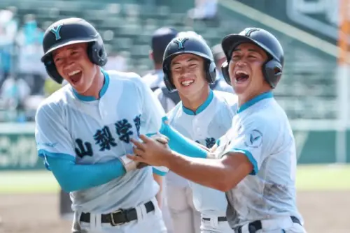 甲子園／京都國際連霸夢碎！山梨學院主砲強悍　U18中華隊得當心
