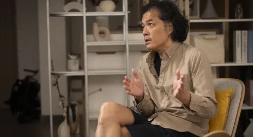 ▲羅景壬（如圖）這回接下內衣廣告拍攝，坦言為了拍出女性的從容與自信費了不少工夫。（圖／品牌提供）