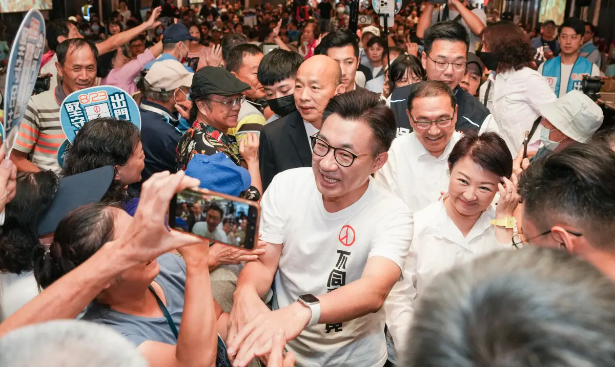 ▲經過這場大罷免洗禮，江啟臣的「夫子氣」淡了許多。（圖／江啟臣提供，2025.08.20）