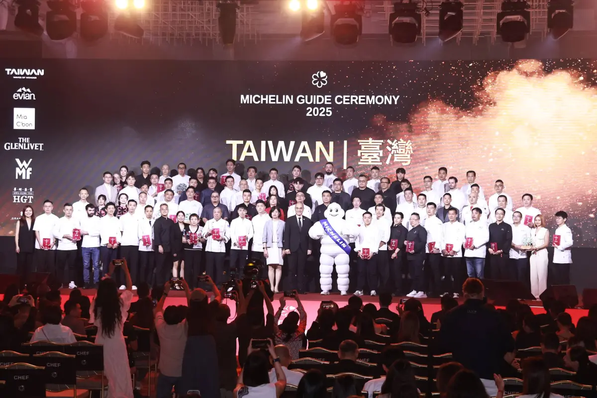 ▲《台灣米其林指南2025》昨（19）天名單出爐，全台新增3城市後，星星餐廳從49家增至53家，台南及新增的新北、新竹縣市等4城市全掛零。美食家陳靜宜覺得，今年米其林名單流動不大。（圖／記者吳翊緁攝）