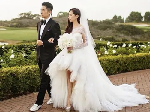 ▲吳建豪（左）和Arissa婚後不久婚姻就出現裂縫。（圖／＠xarissaxcheox IG）