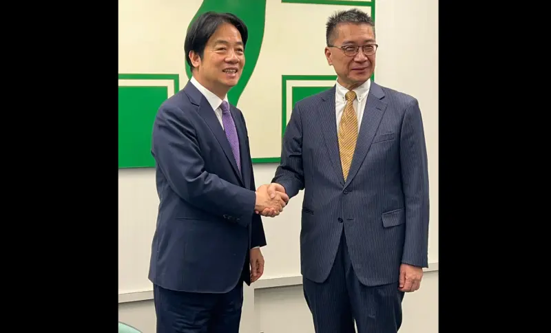 ▲總統賴清德宣布徐國勇接任黨秘書長。（圖／吳思瑤社群）