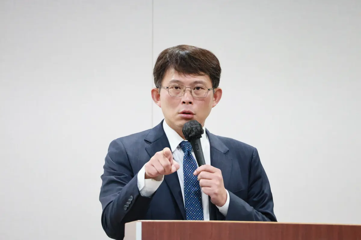 ▲民眾黨主席黃國昌（圖／劉祐龍攝影）