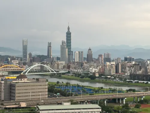 ▲台北101,內湖,民權大橋,房產,鳥瞰圖,房市（圖／記者徐銘穗攝）