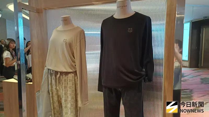 ▲對於Maison Kitsuné的合作，孫嘉明透露，正是看中其獨特的品牌個性，巧妙融合了法式時尚與日式簡約的風格，強調跨文化、多元、年輕且融入生活趣味的特質，與長榮航空希望帶給全球旅客的體驗與感動不謀而合。（圖／記者許若茵攝）