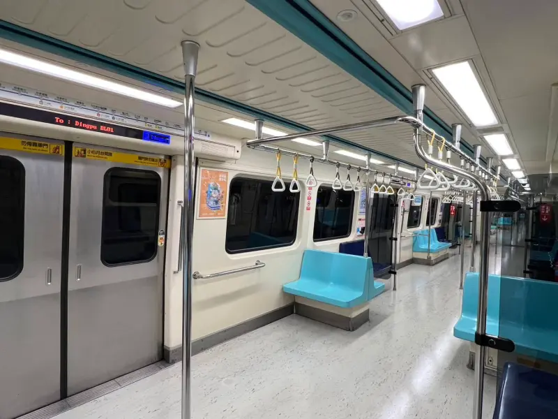    ▲北捷空間優化列車。（圖／北捷提供）  