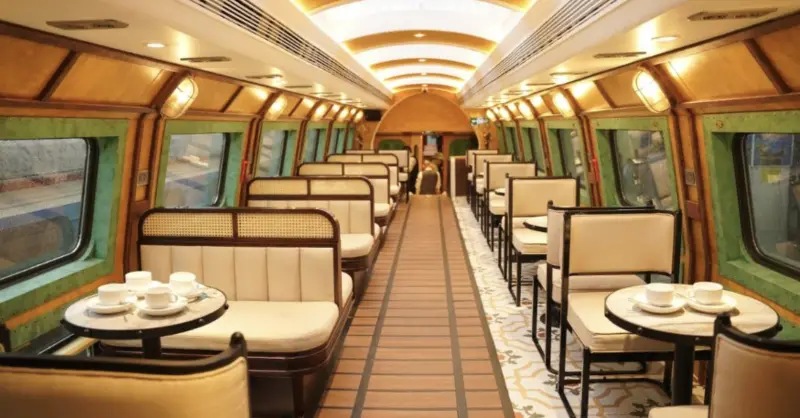 ▲越南鐵路公司宣布，從8月19日正式推出「河內大火車(The Hanoi Train)」。（圖／翻攝自越通社）