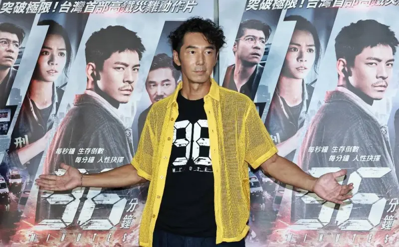 ▲陶晶瑩12年前的反核言論近日被網友做成圖卡，她的丈夫李李仁（如圖）對此表示：「沒事，不用聊。」（圖／記者吳翊婕攝影）