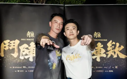 ▲張懷秋（右）這回在《角頭－鬥陣欸》中展現不同魅力。（圖／曼尼娛樂提供）