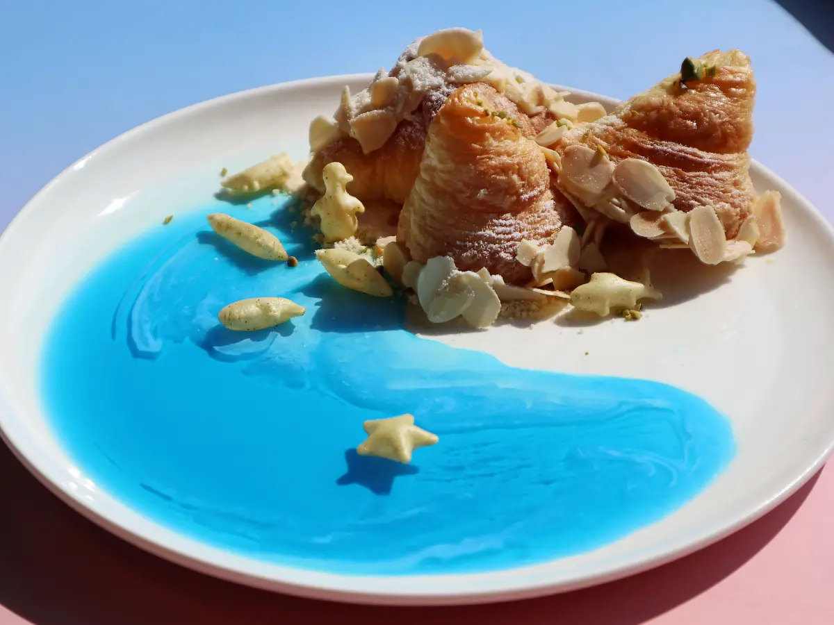 ▲喜迎台中海洋館開幕，台中萬楓酒店推「海洋靜謐」下午茶，期間至9月25日。（圖／萬楓提供）