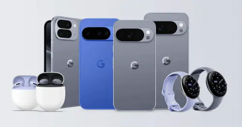 ▲除了Pixel 10手機之外，Pixel Watch 4智慧錶、Pixel Buds 2a耳機同步登場。（圖／翻攝官網）