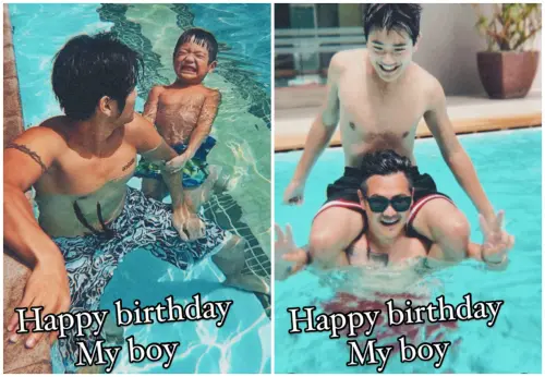 ▲曹格兒子17歲了（圖／曹格IG@supergarychaw）