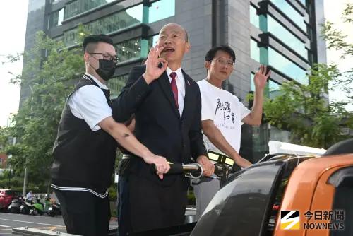 加入黃國昌車掃！韓國瑜喊同意核三延役：讓台灣享有乾淨永續能源
