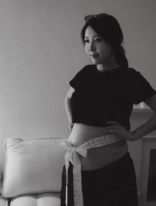 ▲五熊開心曬出和「寶貝兒子」的合照。（圖／ IG bernice0222）