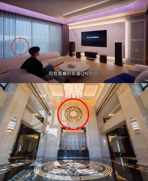 ▲不少網友發現Joeman新影片中的新家陽台上的Logo，跟他5年前開箱的頂級豪宅「遠雄九五」一樣。（圖／翻攝自Joeman YouTube、遠雄建設官網）