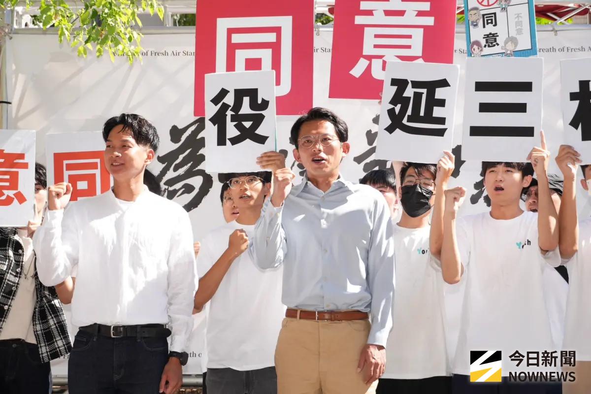 ▲民眾黨推動核三延役投公投惜敗，民眾黨主席黃國昌晚上7點半將出面說明。（圖／記者朱永強攝）