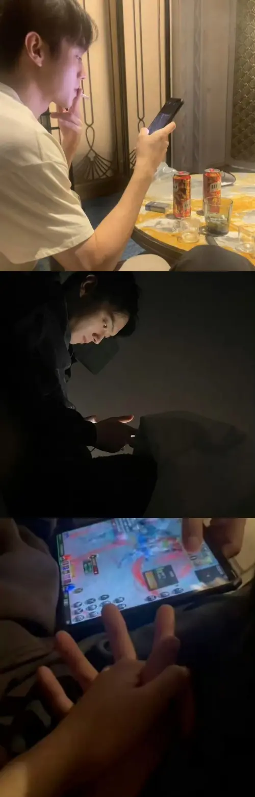 ▲許荔莎公開和許凱的私照。（圖／翻攝自微博@許荔莎）