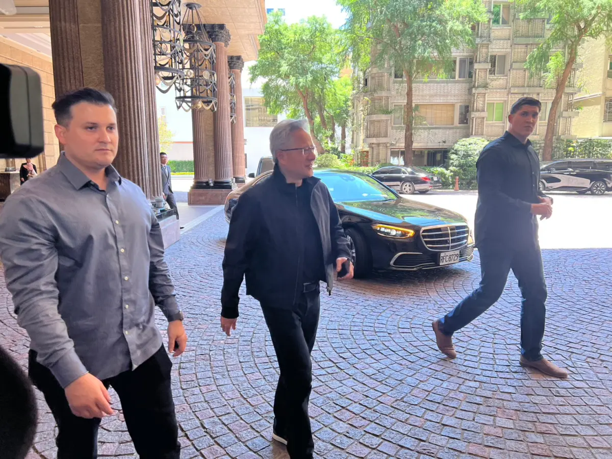 ▲輝達執行長黃仁勳。（圖╱記者林汪靜攝）