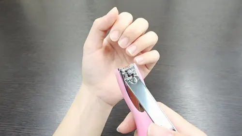 ▲指甲剪太短可能引起甲溝炎。（圖／奇美醫院提供）