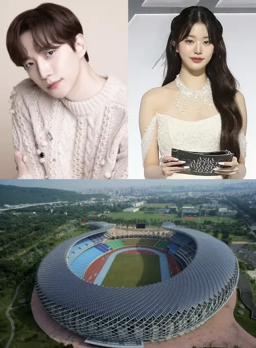 ▲《2025 Asia Artist Awards（AAA）》今年主持人是張員瑛（左）跟李俊昊。（圖／STARNEWS）