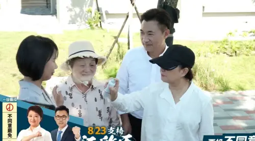 幫男友噴防曬竟被問「你盧秀燕」？本尊聞笑果秒豎大拇指
