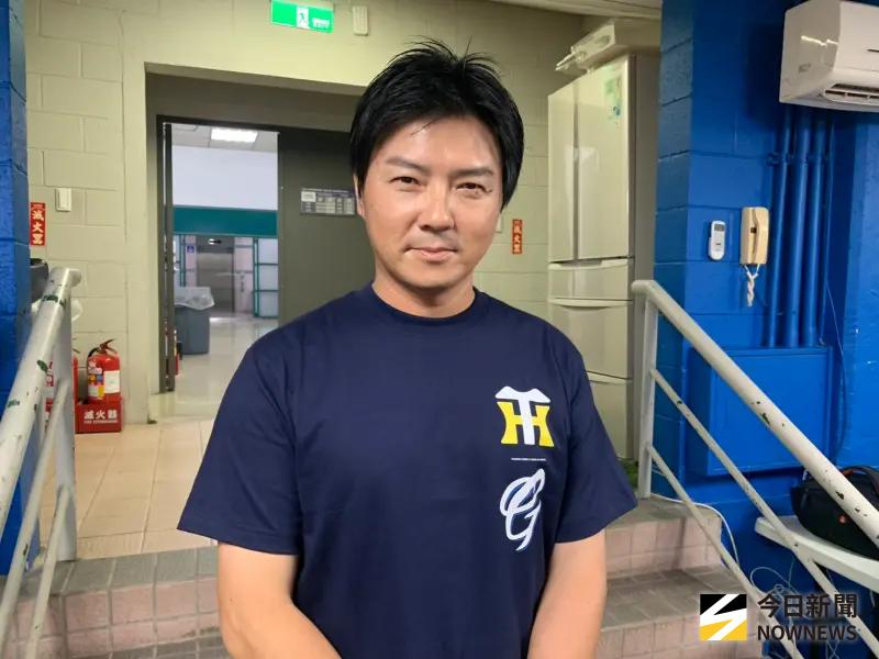 ▲富邦悍將補進13位新秀，副領隊兼農場主管林威助表示，年底人員異動是必然的，畢竟職棒是現實的環境。（圖／記者陳柏翰攝,2025.08.22）