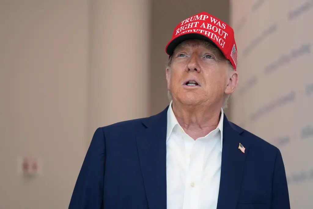 ▲美國總統川普。（圖／美聯社／達志影像）