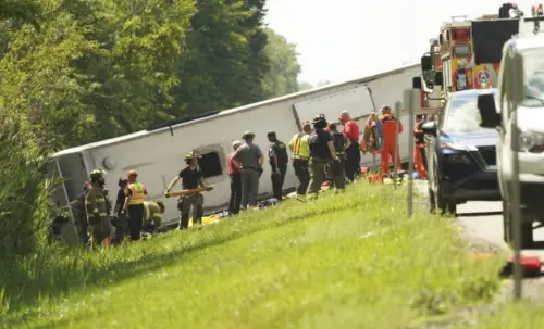 紐約州旅遊巴士車禍！亞裔乘客多人傷亡　警方：大多來自中印菲
