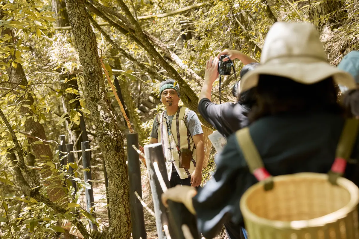 ▲梨不開你遊程，族人帶路環山獵人古道認識泰雅狩獵文化(圖／參山處提供2025.8.23)