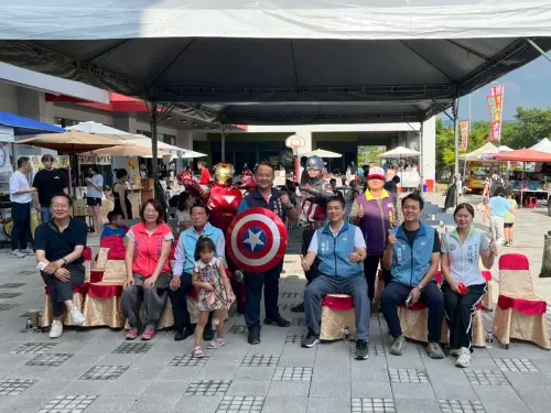 ▲彰南國民運動中心今（23）日舉辦「來彰南動一夏」嘉年華，吸引大批民眾參與，熱鬧非凡。（圖／主辦單位提供）