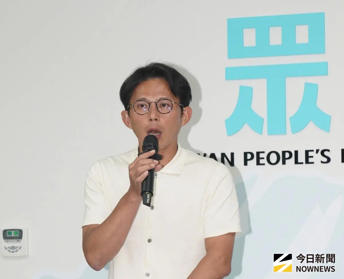 ▲民眾黨主席黃國昌質疑總統賴清德將如何改善行政、立法互動。（圖／記者林調遜攝，2025.08.23）