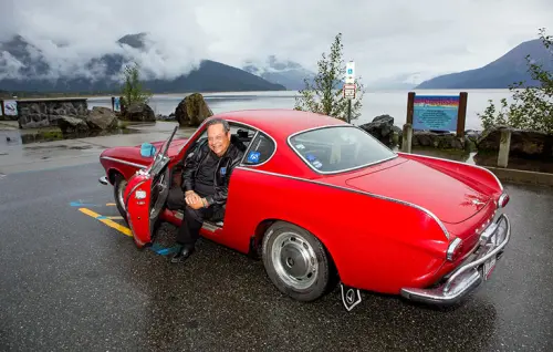 ▲金氏世界紀錄認證地球上行駛里程最高車輛，是美國車主戈登（Irvin  Gordon）名下一輛1966 年出廠的「Volvo 1800S」，總里程高達524萬公里（3,260,257英里）。