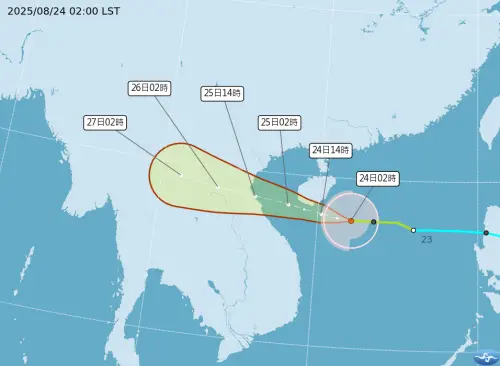 劍魚颱風今將轉中颱！新颱風醞釀「估3天後發展」　最新路徑曝光
