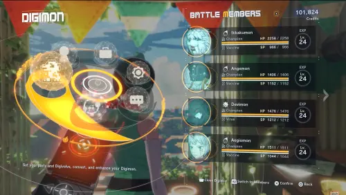 ▲《數碼寶貝物語 時空異客》遊戲畫面。（圖／ACG情報橘提供）