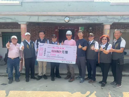 同島一命　中市應天宮與江肇國助台南災區重建
