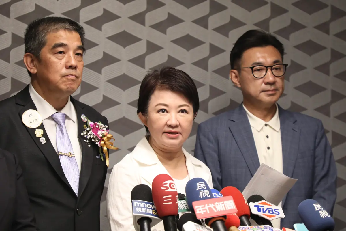 ▲盧秀燕宣布不參選黨主席，強調「最困難的時候，媽媽會留在家」。（圖／台中市政府提供，2025.08.24）