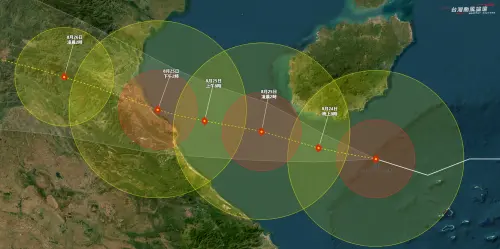 劍魚颱風準備「挑戰強颱」！路徑直衝越南　明天登陸炸狂風豪雨
