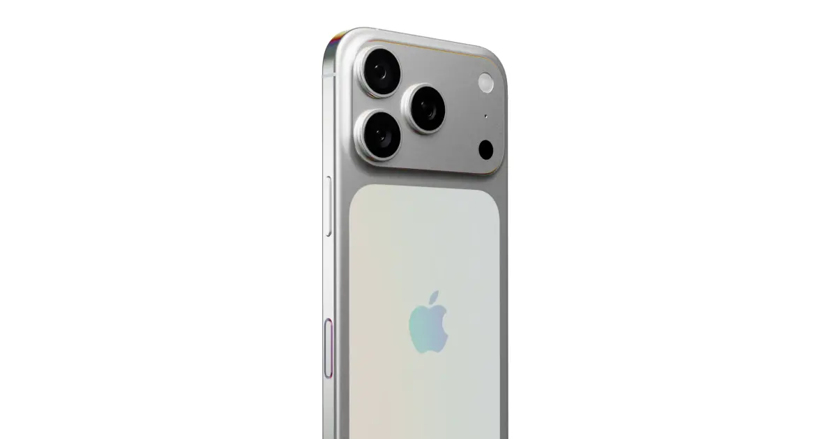 ▲外媒爆料，iPhone 17 Pro將推出一款全新的液態玻璃」設計配色。（圖／X@Sam Kohl）