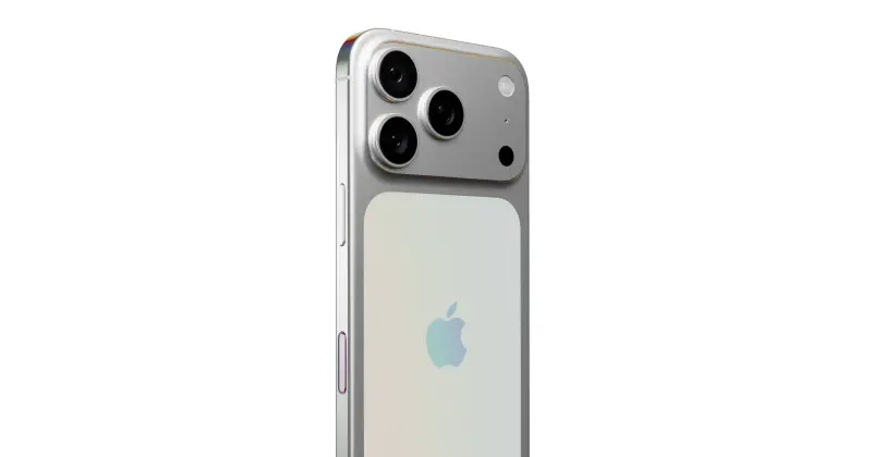 ▲外媒爆料，iPhone 17 Pro將推出一款全新的液態玻璃」設計配色。（圖／X@Sam Kohl）