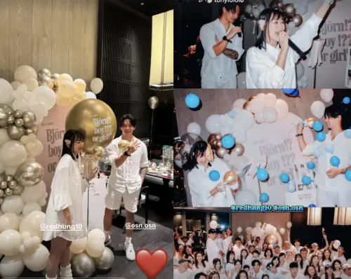 ▲高爾宣二胎是男寶。（圖／翻攝自高爾宣IG＠osn.osn）