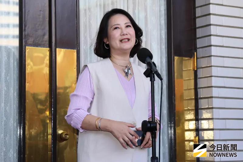 ▲非洲豬瘟疫情擴大，民進黨立委吳思瑤說，應禁止淘寶等中國電商寄送肉製品，守護台灣安全。（圖／記者朱永強攝，2025.08.25）