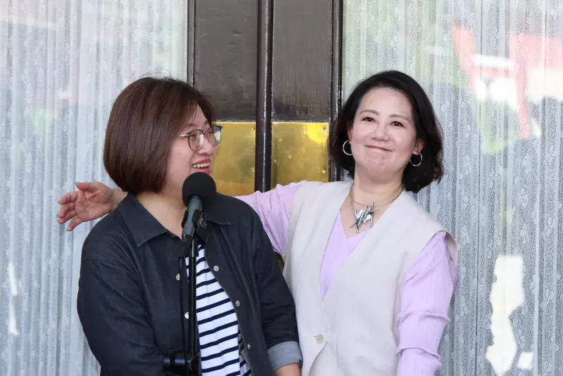 ▲吳思瑤宣布辭去黨團幹事長，坦言昨天很多通總召電話不敢接。（圖／記者朱永強攝，2025.08.25）