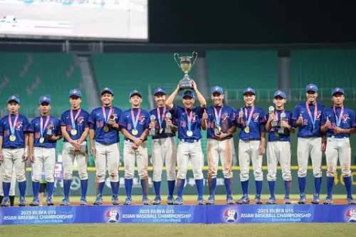 台灣奪U15第8冠　康家瑋：振奮人心的勝利
