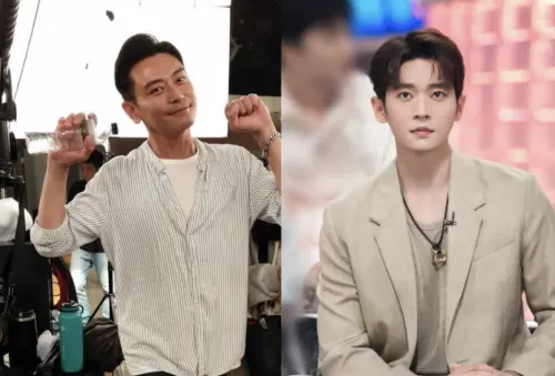 ▲陳冠霖（左）和中國男星丞磊有幾分相似。（圖／翻攝自陳冠霖臉書、丞磊微博）