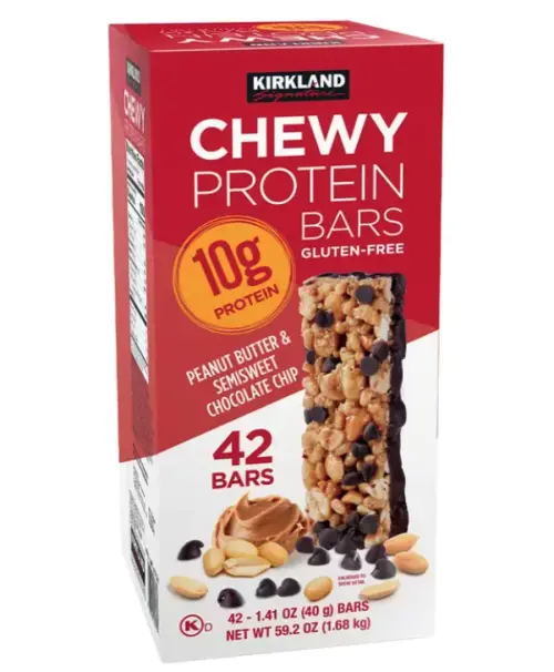 ▲科克蘭 花生巧克力口味蛋白棒（圖／翻攝自好市多官網）